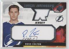 Ross Colton [Patch] Hockey Cards 2021 SPx Rookie Auto Jersey Prices