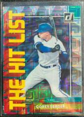 Corey Seager [Vector] #THL-12 Baseball Cards 2022 Panini Donruss The Hit List Prices
