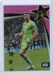 Emiliano Martinez [Pink] #8 Soccer Cards 2022 Panini Select FIFA Stars Prices
