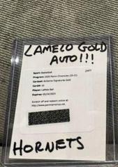 LaMelo Ball [Gold] Basketball Cards 2020 Panini Chronicles Airborne Signatures Prices