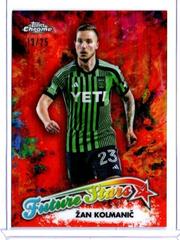 Zan Kolmanic [Orange] #FS-18 Soccer Cards 2023 Topps Chrome MLS Future Stars Prices