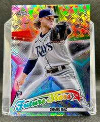 Shane Baz #FS-16 Baseball Cards 2022 Topps Chrome Logofractor Future Stars Prices