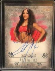 Alicia Fox [Silver] #UA-AF Wrestling Cards 2016 Topps WWE Undisputed Autographs Prices