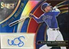 Willson Contreras [Tri Color] Baseball Cards 2022 Panini Select Moon Shot Signatures Prices