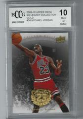 Michael Jordan [Gold] #34 Basketball Cards 2009 Upper Deck Jordan Legacy Prices