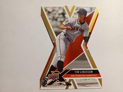Tim Lincecum [Die Cut Gold] #86 Baseball Cards 2008 Upper Deck X Prices