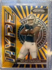Micah Parsons [Gold] #H-15 Football Cards 2023 Panini Prizm Hype Prices