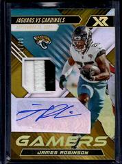 James Robinson [Gold] #GA-JR Football Cards 2022 Panini XR Gamers Autographs Prices