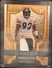 James Harrison [Silver] #CA-5 Football Cards 2022 Panini Absolute Canton Prices