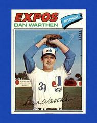 Dan Warthen #391 Baseball Cards 1977 Topps Prices