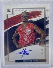 Montez Ford Wrestling Cards 2022 Panini Impeccable WWE Superstar Autographs Prices