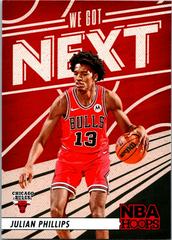 Julian Phillips #18 Basketball Cards 2023 Panini Hoops We Got Next Prices