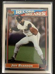 Jeff Reardon #3 Baseball Cards 1992 Topps Prices