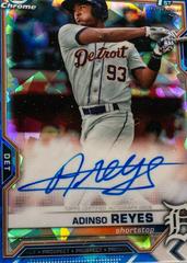 Adinso Reyes Baseball Cards 2021 Bowman Sapphire Autographs Prices