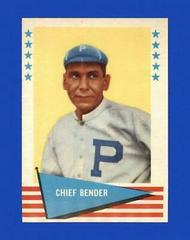 Chief Bender Baseball Cards 1961 Fleer Prices