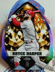 Bryce Harper [Gold] #BBDC-13 Baseball Cards 2022 Topps Chrome Ben Baller Diamond Die Cuts Prices