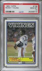 Rickey Young #108 Football Cards 1983 Topps Prices