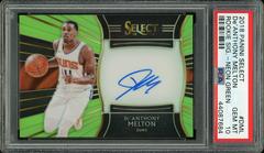DE'Anthony Melton Neon Green Basketball Cards 2018 Panini Select Rookie Signatures Prices