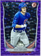 Kris Bryant [Purple Ice] Baseball Cards 2014 Bowman Prospects Prices