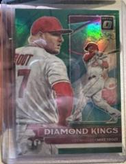 Mike Trout [Green] Baseball Cards 2022 Panini Donruss Optic Prices