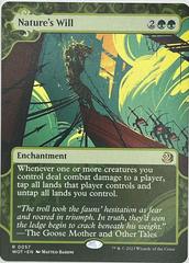 Nature's Will #57 Magic Wilds of Eldraine Enchanting Tales Prices