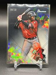 Kristian Robinson [Black Atomic Refractor] #BSP-1 Baseball Cards 2021 Bowman Sterling Prices
