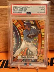 Blake Mitchell [Orange] #BG-6 Baseball Cards 2023 Bowman Draft Glass Prices