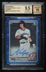 Anthony Volpe #BSPA-AV Baseball Cards 2020 Bowman Sapphire Autographs Prices
