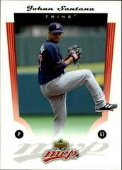 Johan Santana Baseball Cards 2005 Upper Deck MVP Prices