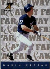 Darin Erstad #12 Baseball Cards 1997 Pinnacle X Press Far & Away Prices