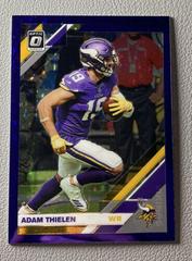 Adam Thielen [Purple Stars] #61 Football Cards 2019 Donruss Optic Prices