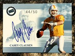 Casey Clausen [Blue] Football Cards 2004 Press Pass Autograph Prices
