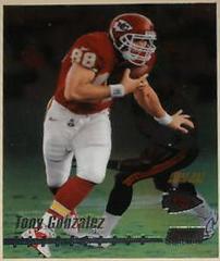 Tony Gonzalez [First Day] Football Cards 1999 Stadium Club Chrome Prices