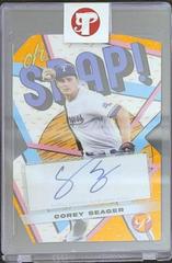Corey Seager [Orange] #OSA-CS Baseball Cards 2023 Topps Pristine Oh Snap Autographs Prices