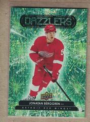 Jonatan Berggren [Green] #DZ-114 Hockey Cards 2022 Upper Deck Dazzlers Prices