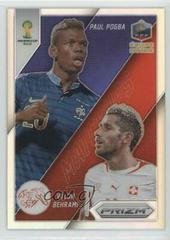 Paul Pogba, Valon Behrami [Prizm] #10 Soccer Cards 2014 Panini Prizm World Cup Matchups Prices