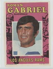Roman Gabriel #8 Football Cards 1971 Topps Pin Ups Prices