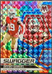 Deebo Samuel [Blue] #SW-15 Football Cards 2022 Panini Mosaic Swagger Prices