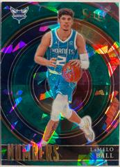 LaMelo Ball [Green] Basketball Cards 2020 Panini Select Numbers Prices