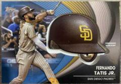 Fernando Tatis Jr. [Blue] Baseball Cards 2022 Topps Batting Helmet Relic Prices