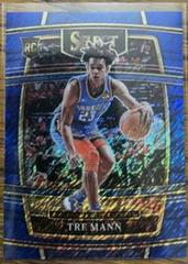 Tre Mann [Blue Shimmer] Basketball Cards 2021 Panini Select Prices