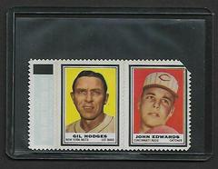 John Edwards Baseball Cards 1962 Topps Stamps Prices