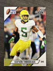 Kayvon Thibodeaux Football Cards 2021 Pro Set College Prices
