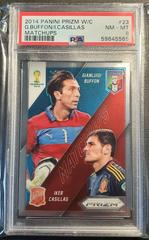 Gianluigi Buffon, Iker Casillas Soccer Cards 2014 Panini Prizm World Cup Matchups Prices