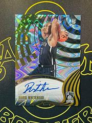 Dariq Whitehead [Fractal] #4 Basketball Cards 2023 Panini Revolution Rookie Autograph Prices