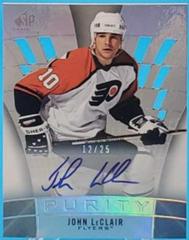 John LeClair [Autograph] Hockey Cards 2021 SP Game Used Purity Prices