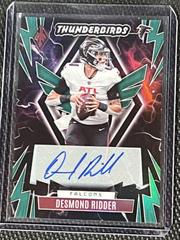 Desmond Ridder [Autograph Green] #TB-DR Football Cards 2023 Panini Phoenix Thunderbirds Prices
