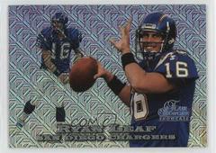 Ryan Leaf [Row 0] Football Cards 1998 Flair Showcase Prices