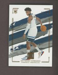 Anthony Edwards Basketball Cards 2020 Panini Impeccable Prices