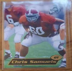 Chris Samuels [Gold Zone] #10 Football Cards 2000 Press Pass Prices